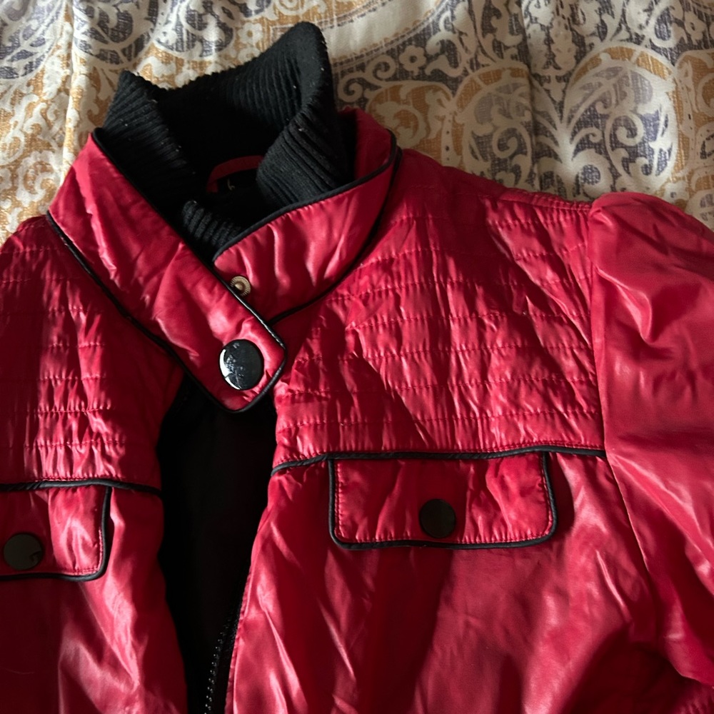 Red jacket ♥️🧥 - Picture 5 of 5